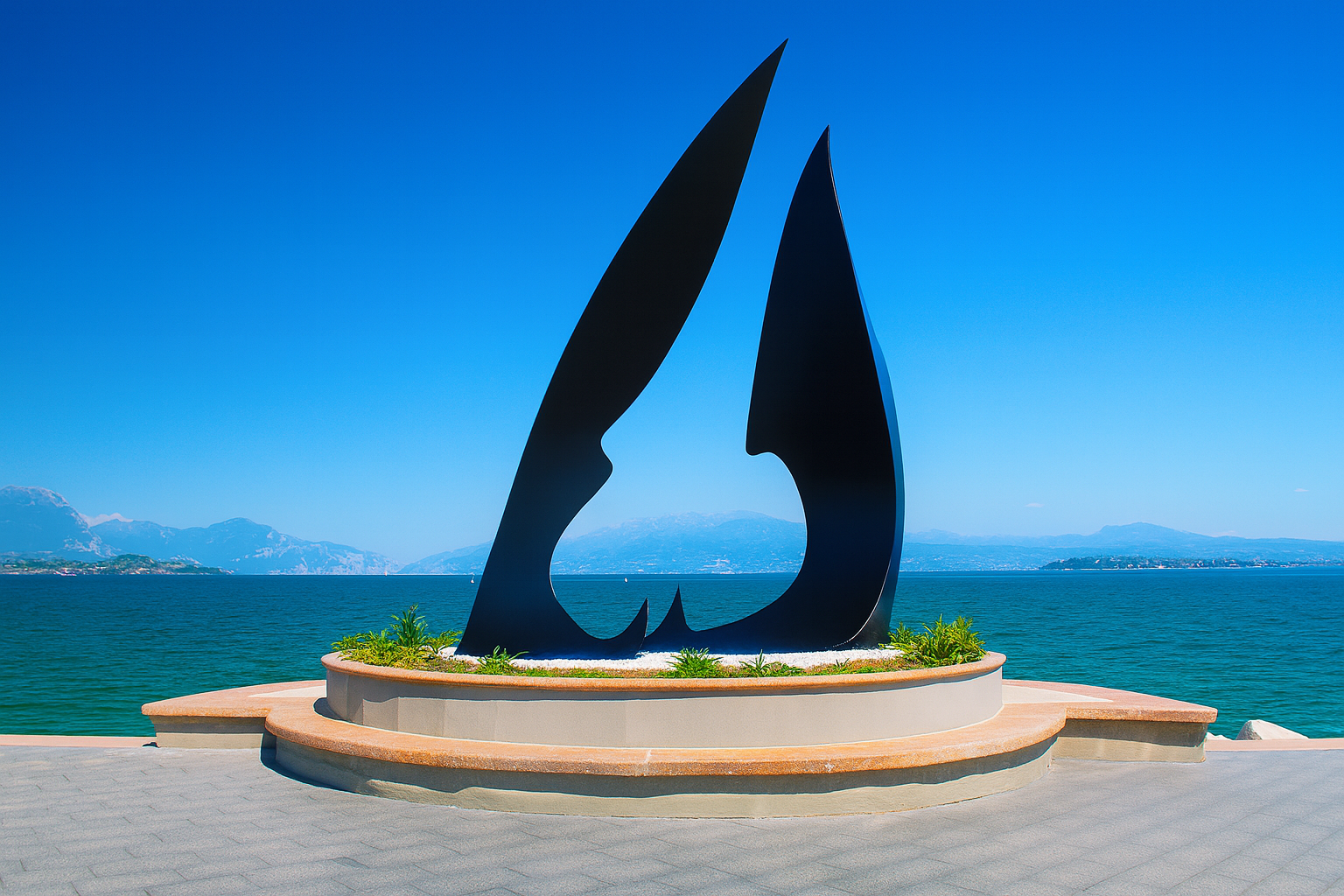 scultura walterxausa insidetwosails desenzanodelgarda